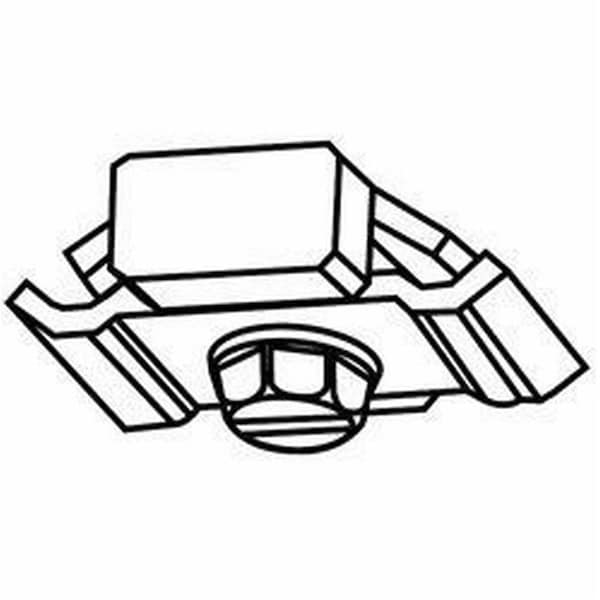 Nunc Patio Supplies No.400004 Center Stop for the BP150 Track, Zinc Plated NU2178031 - main